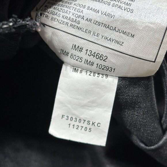 VTG Nike Manchester United Black Windbreaker Rain Jacket Hood in Collar Mens XL - Picture 6 of 9